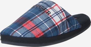 TOMMY HILFIGER - Zapatillas de casa en azul: frente