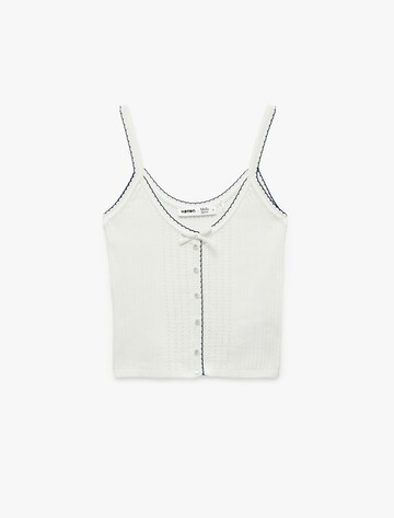 Koton Knitted Top in White