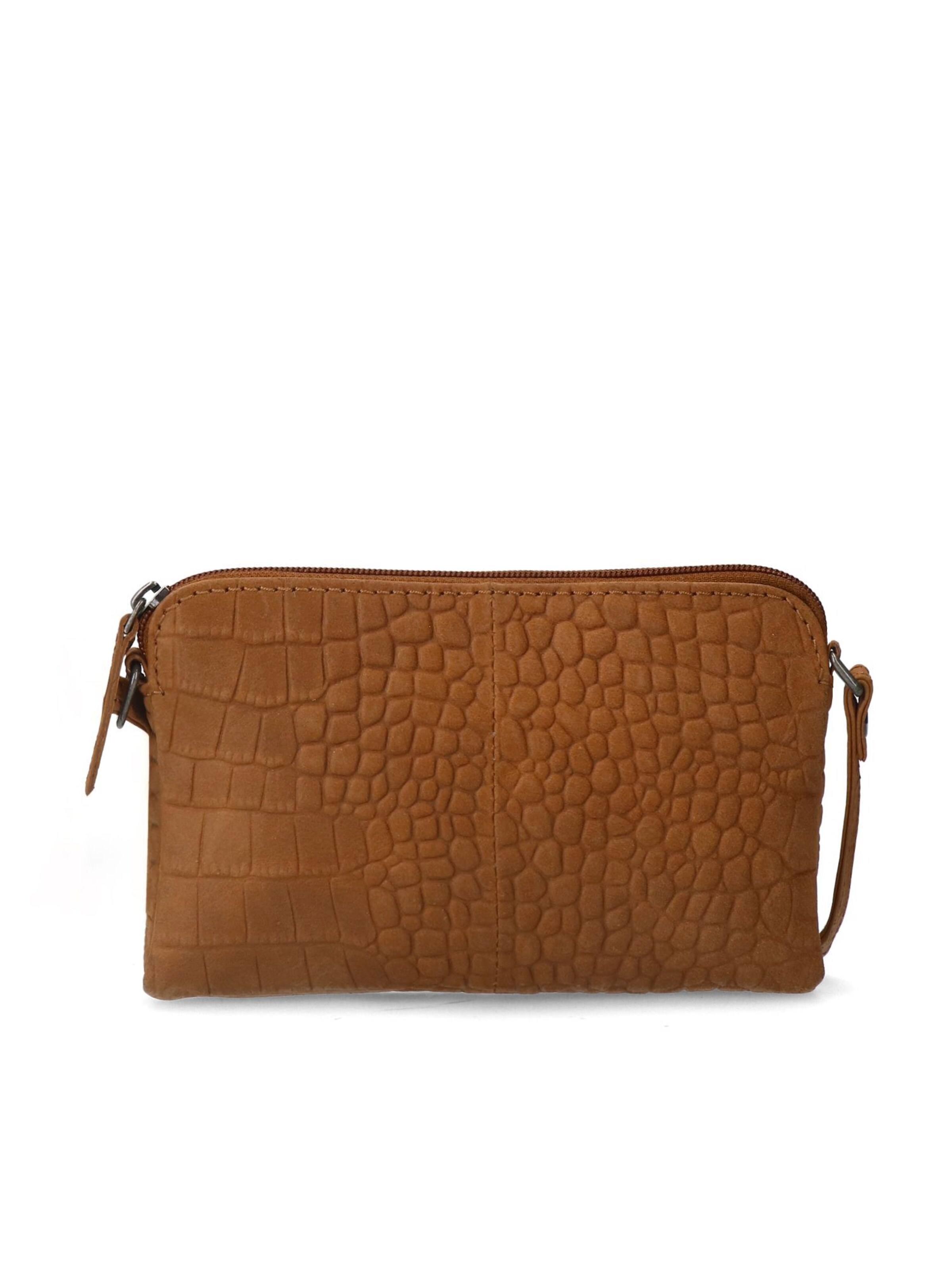 MANFIELD Umhängetasche in Braun