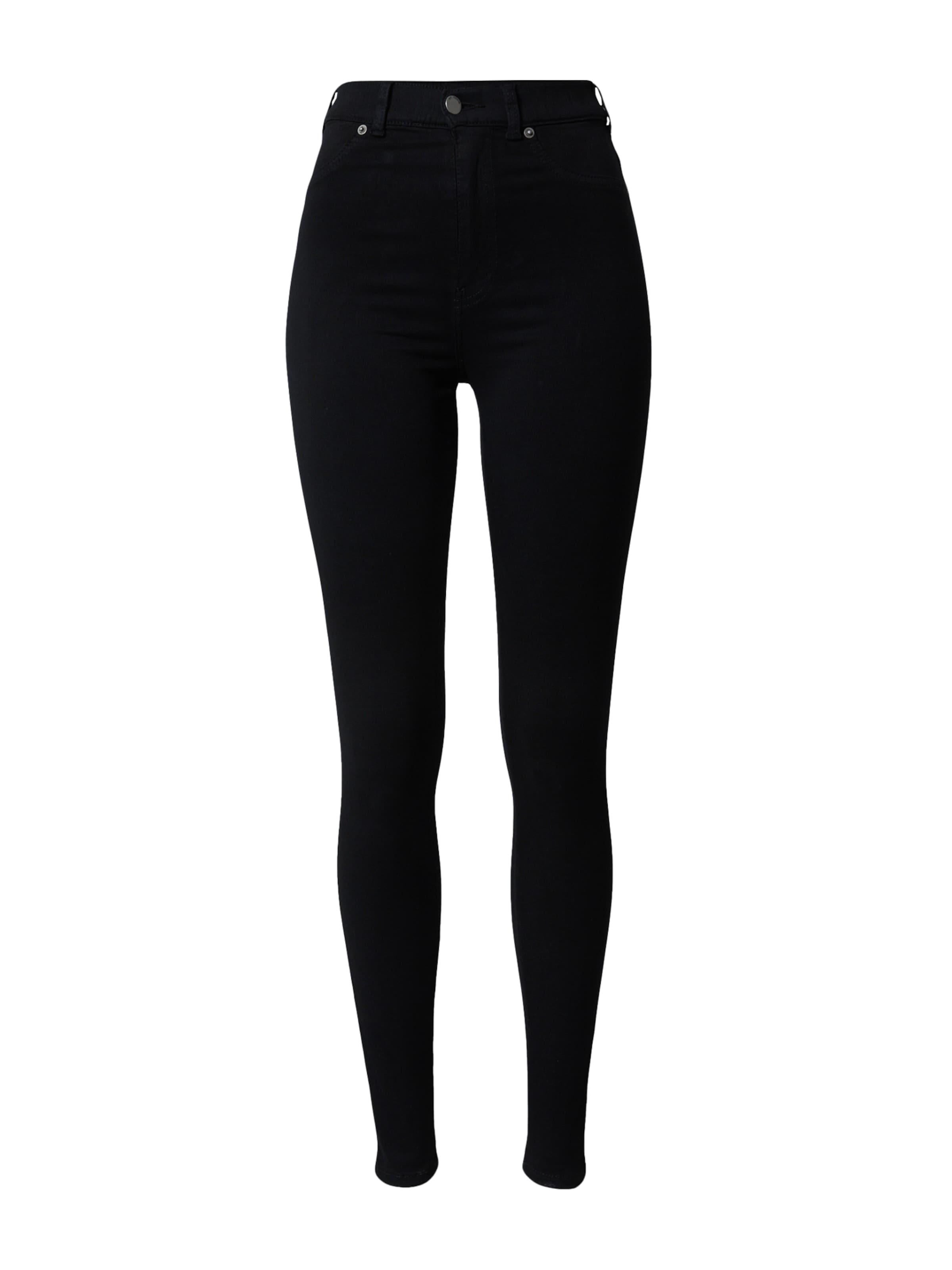 Skinny Jeggings 'Solitaire' di Dr. Denim in nero: frontale