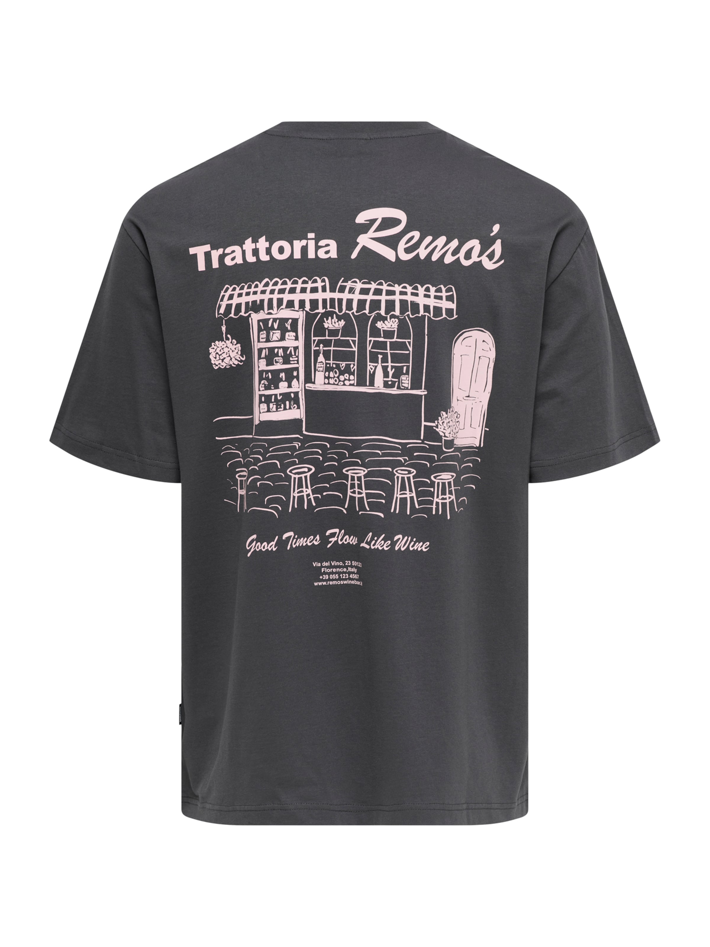 Only & Sons Shirt 'ONSNATHAN' in Grey