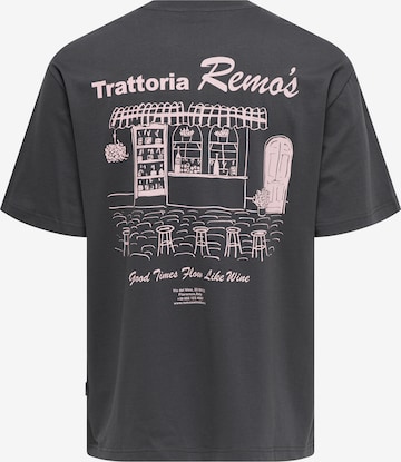 Only & Sons Футболка 'ONSNATHAN' в Серый: спереди