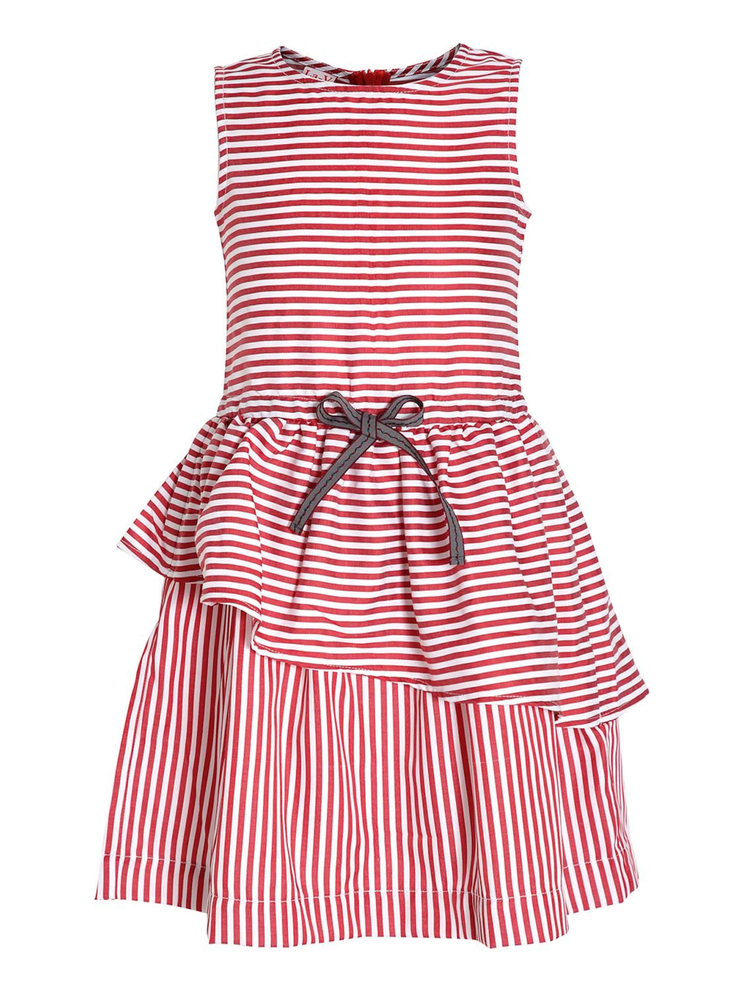 La V Jurk 'Pipa' in Roze: voorkant