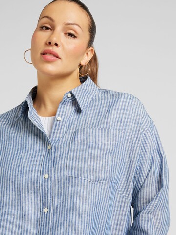 Lauren Ralph Lauren Plus Bluse in Blau