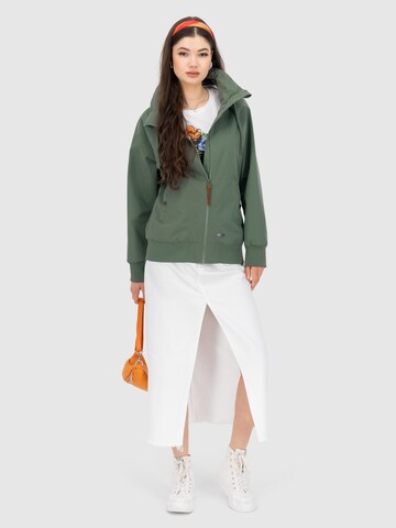 alife & kickin Between-Season Jacket 'JoranaAK' in Green