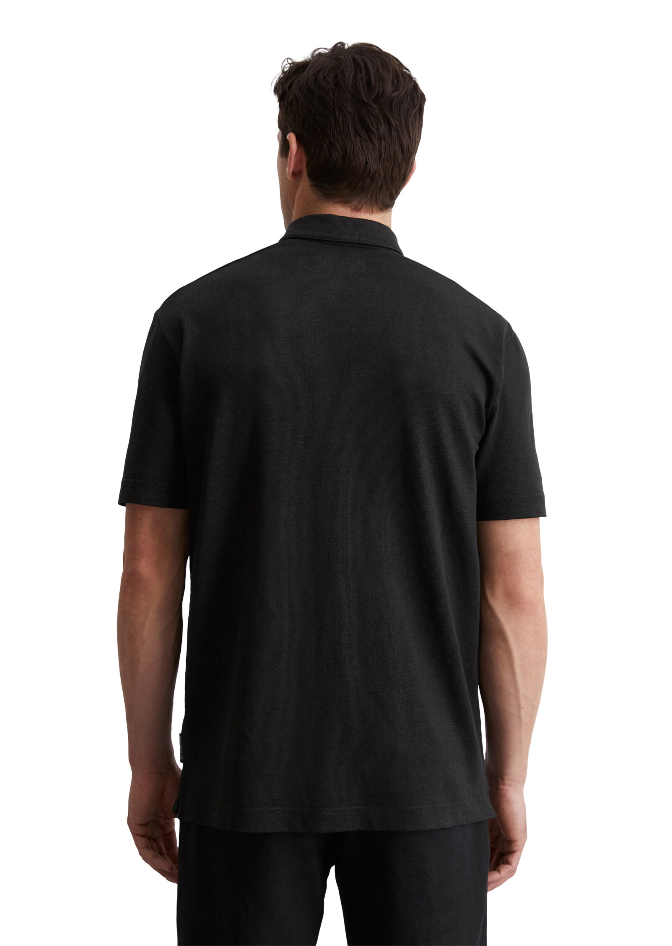 Marc O'Polo Poloshirt in Schwarz