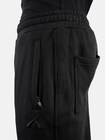 Squeqo Regular Pants 'Cotton 435 GSM' in Black