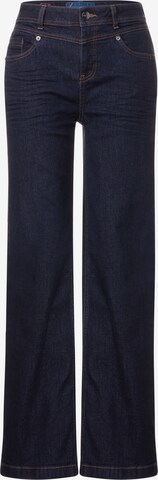 STREET ONE Wide leg Jeans in Blue: front