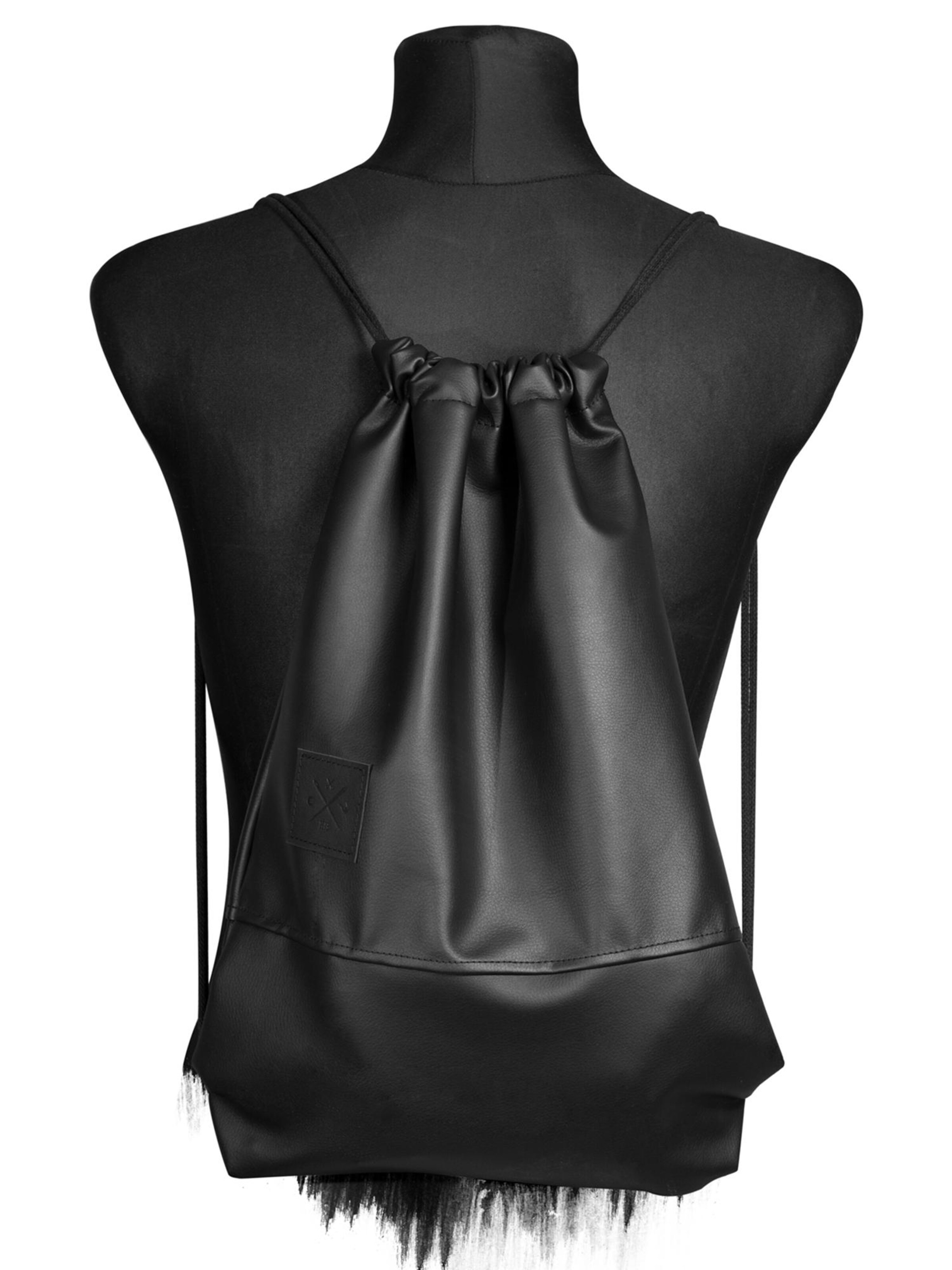 Manufaktur13 Athletic Gym Bag 'Black Out' in Black