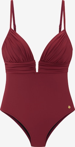 LASCANA Swimsuit in Red: front