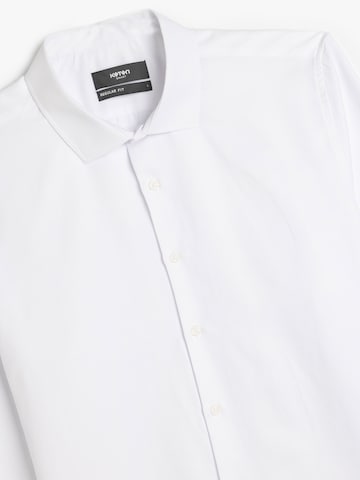 Koton Regular Fit Hemd in Weiß