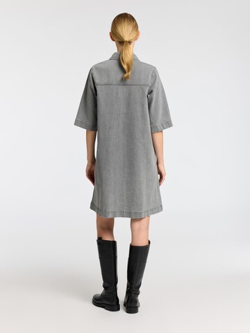 Robe-chemise SELECTED FEMME en gris