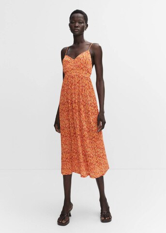 Robe d’été MANGO en orange