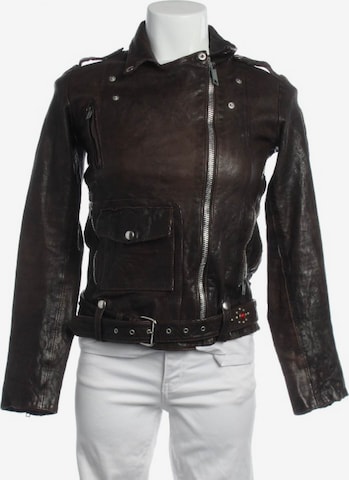 Golden Goose Lederjacke / Ledermantel XS in Braun: Vorderseite