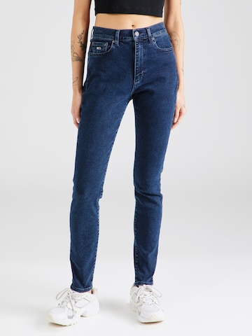 Tommy Jeans Slimfit Jeans 'SYLVIA' in Blauw: voorkant