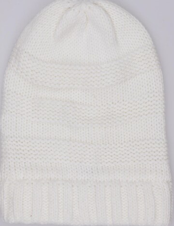 FRAAS Hat & Cap in One size in White: front