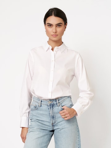 DESOTO Blouse 'Lizzy' in White: front