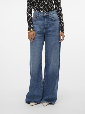 Wide Leg Jean VERO MODA en bleu : devant