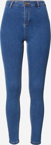 Skinny Jean Dorothy Perkins en bleu : devant