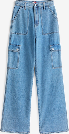 Tommy Jeans Kargo džinsi 'Claire', krāsa - zils džinss, Preces skats