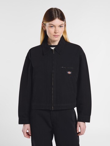 DICKIES Átmeneti dzseki - fekete: elől