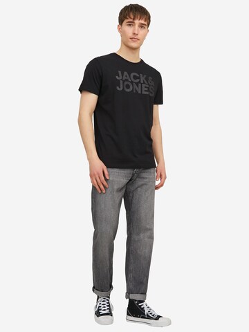 JACK & JONES Shirt 'Corp' in Black