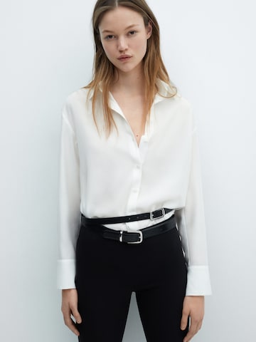 MANGO Blouse 'LIMA' in White: front