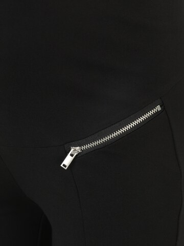 Only Maternity Slim fit Leggings 'OLMDaphne' in Black