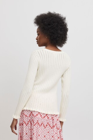 Atelier Rêve Knit Cardigan 'Irfantino' in Beige