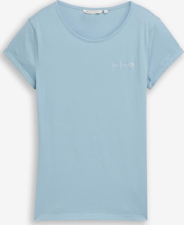 TOM TAILOR DENIM Shirt in Blauw: voorkant