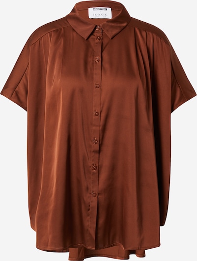ABOUT YOU x Iconic by Tatiana Kucharova Blouse 'Charlotta' in Rusty red, Item view