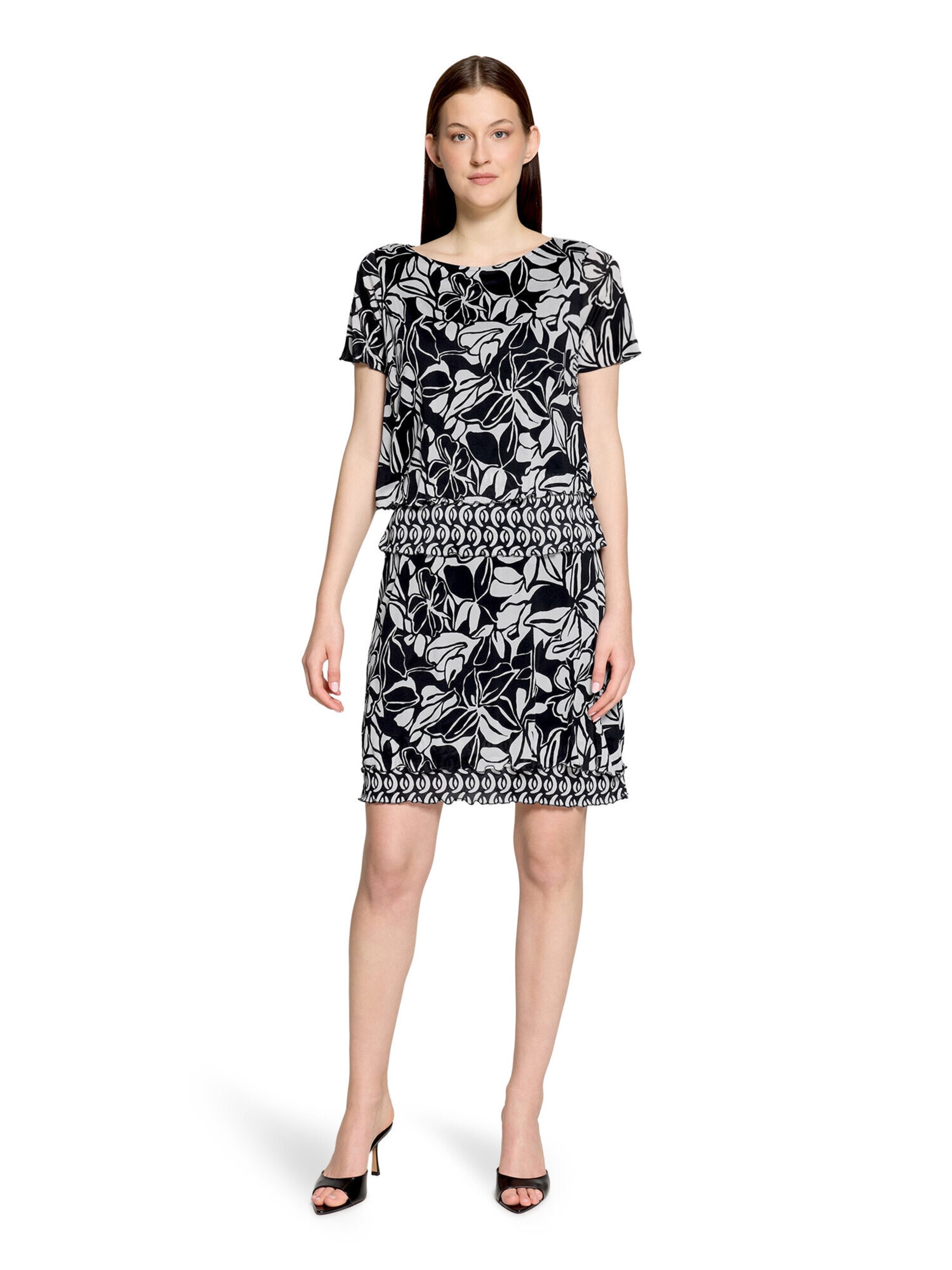 Robe de cocktail Betty Barclay en bleu : devant