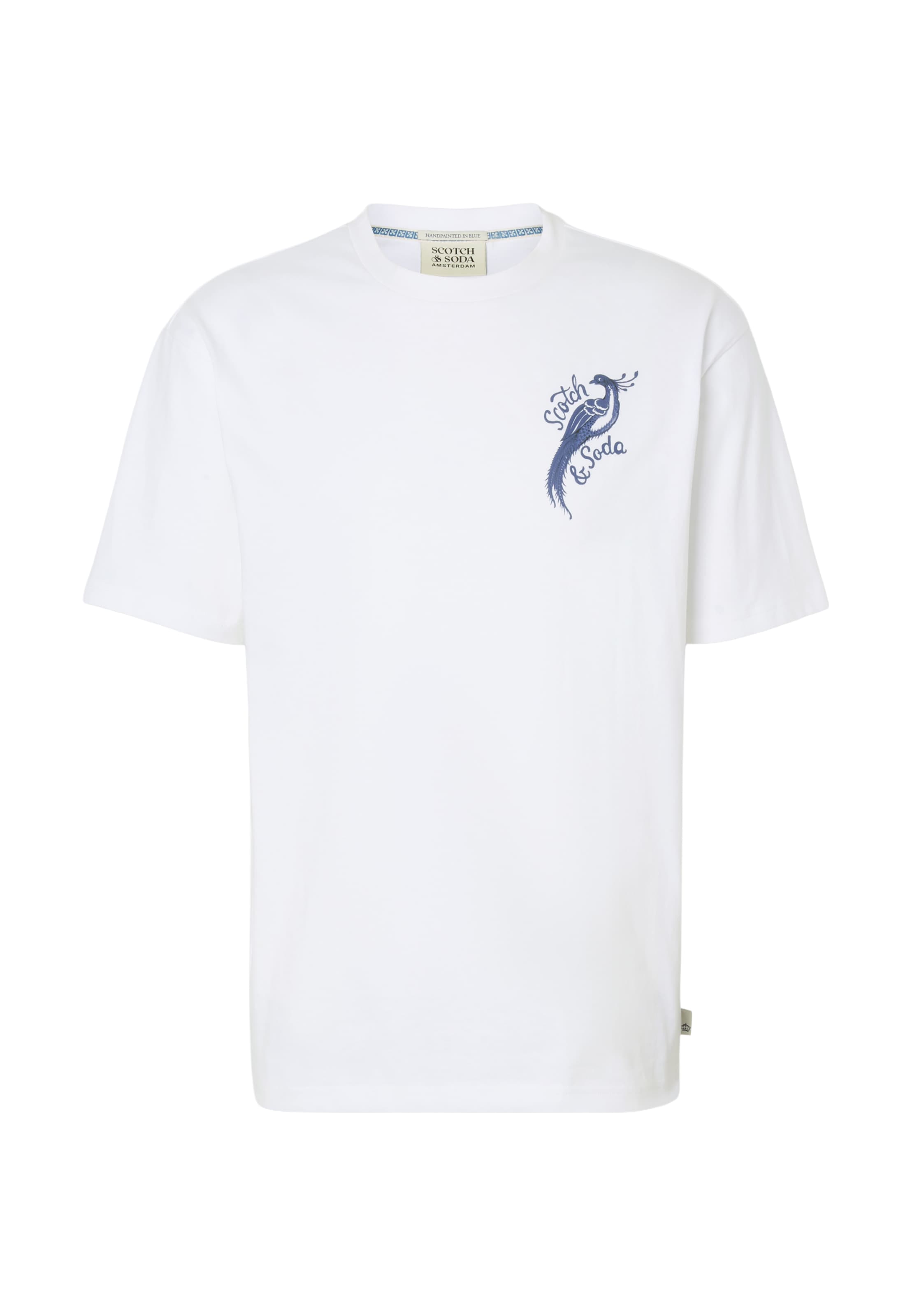 SCOTCH & SODA T-Shirt in Blau: Vorderseite
