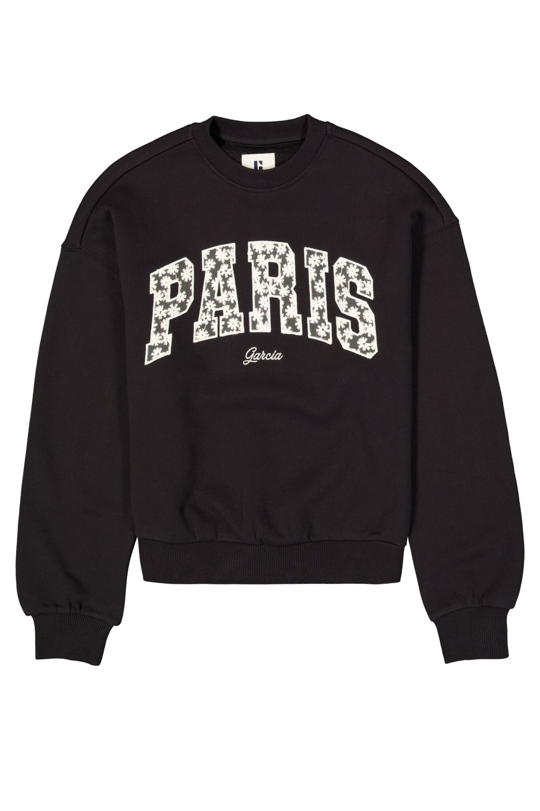 GARCIA Sweatshirt in Black: front