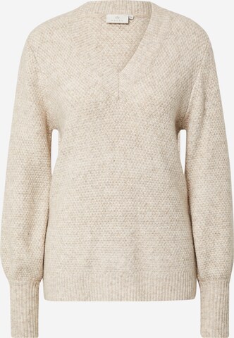 Kaffe Pullover 'Merana' in Beige: predná strana