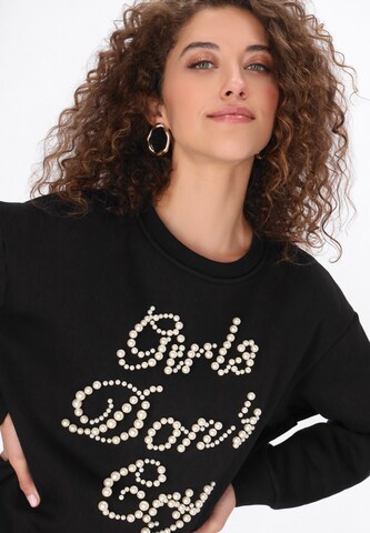 faina - Sudadera en negro