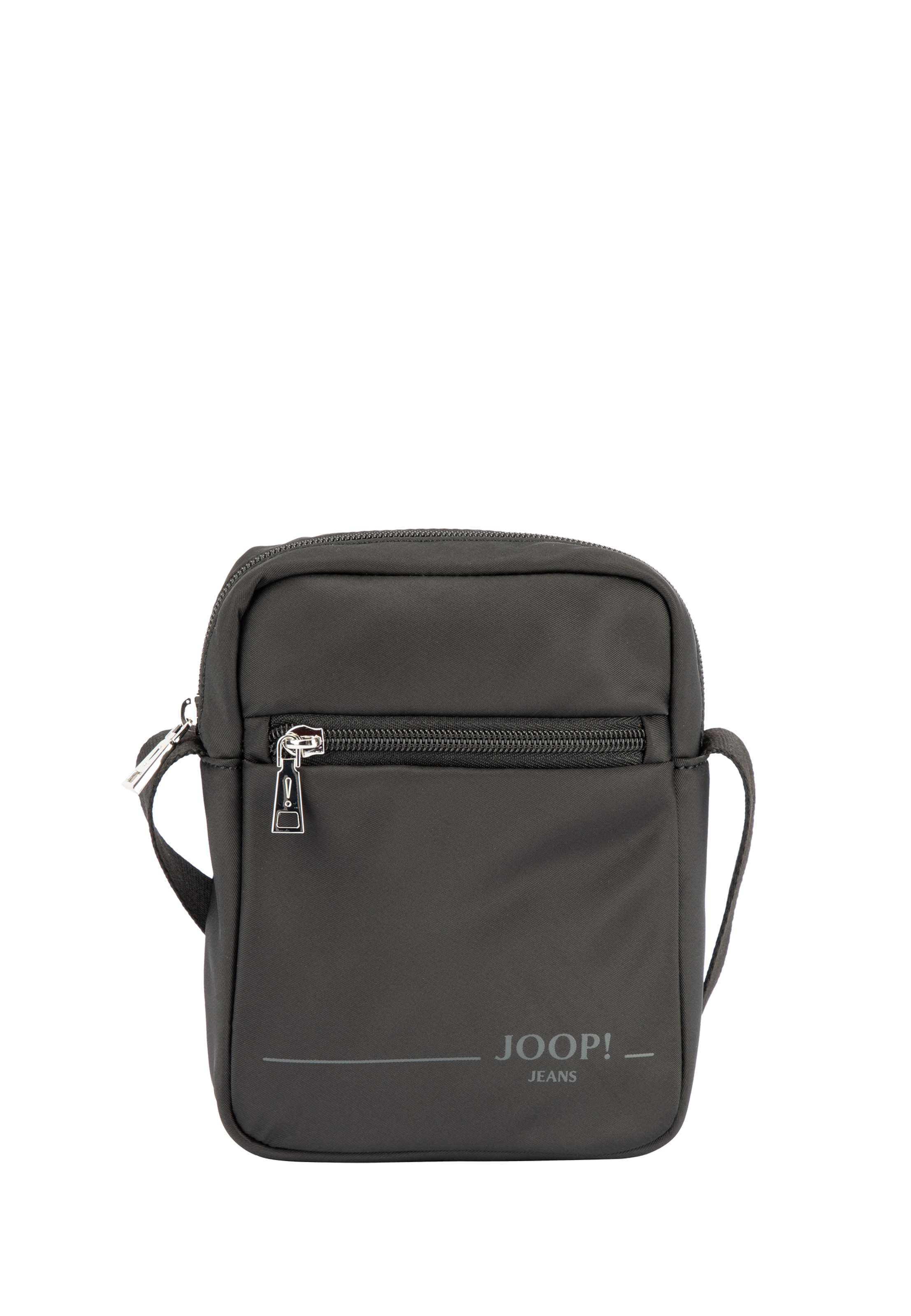 Joop Jeans - Mala de ombro 'Cartello Raffa' em preto: frente