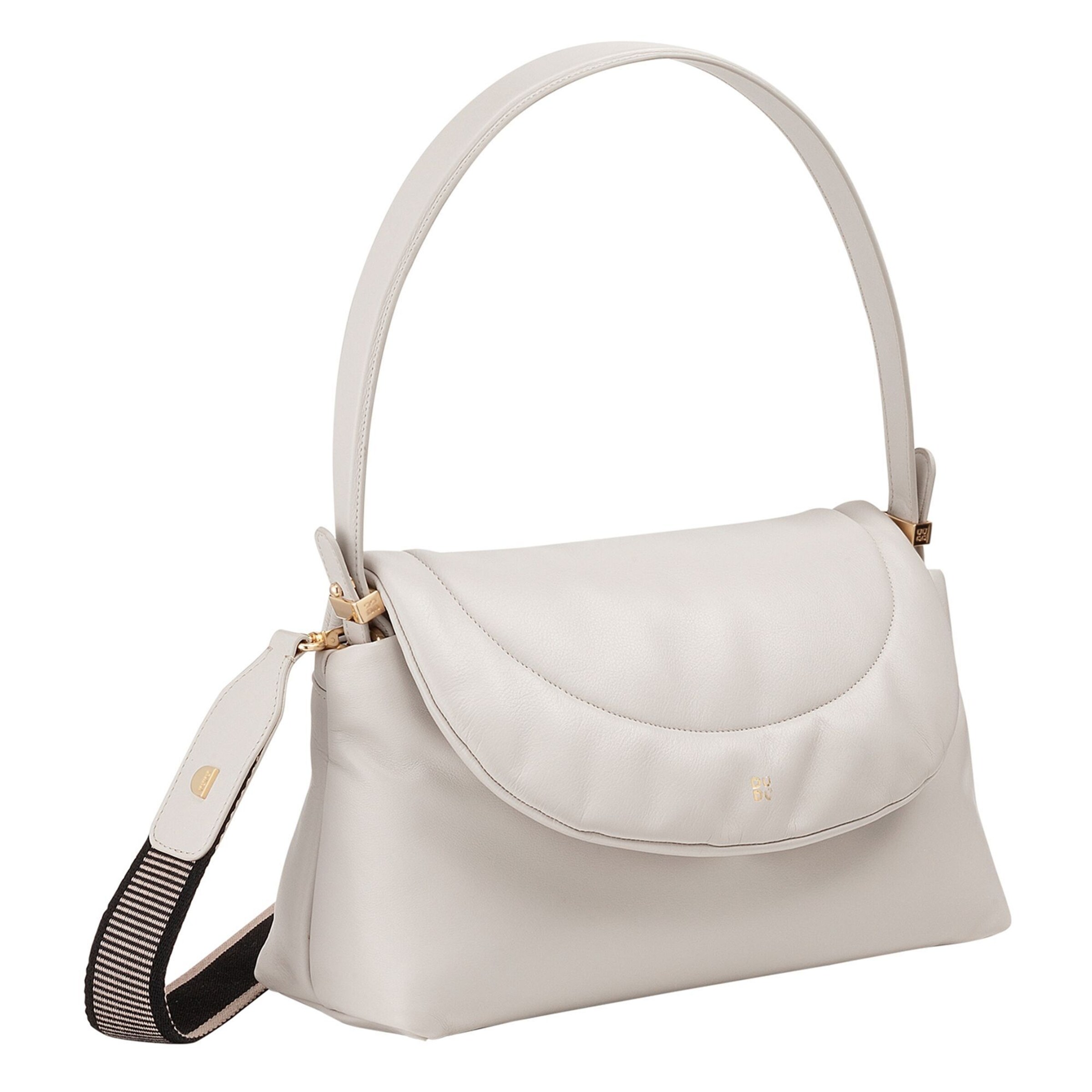 Borsa a spalla 'Melville' di DuDu in bianco