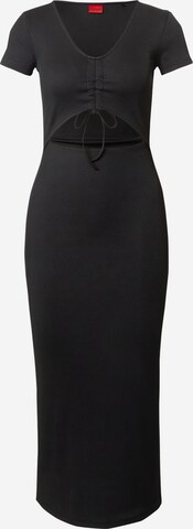 HUGO Dress 'Nalexi' in Black: front