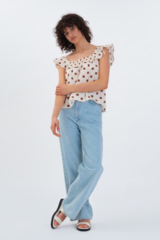 Aligne Top 'Florrie' – bílá