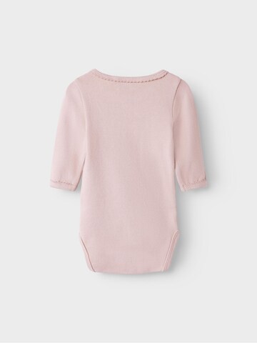 Barboteuse / body NAME IT en rose