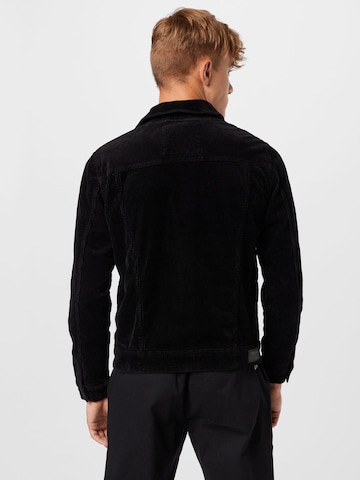 Only & Sons Between-Season Jacket 'Coin' in Black