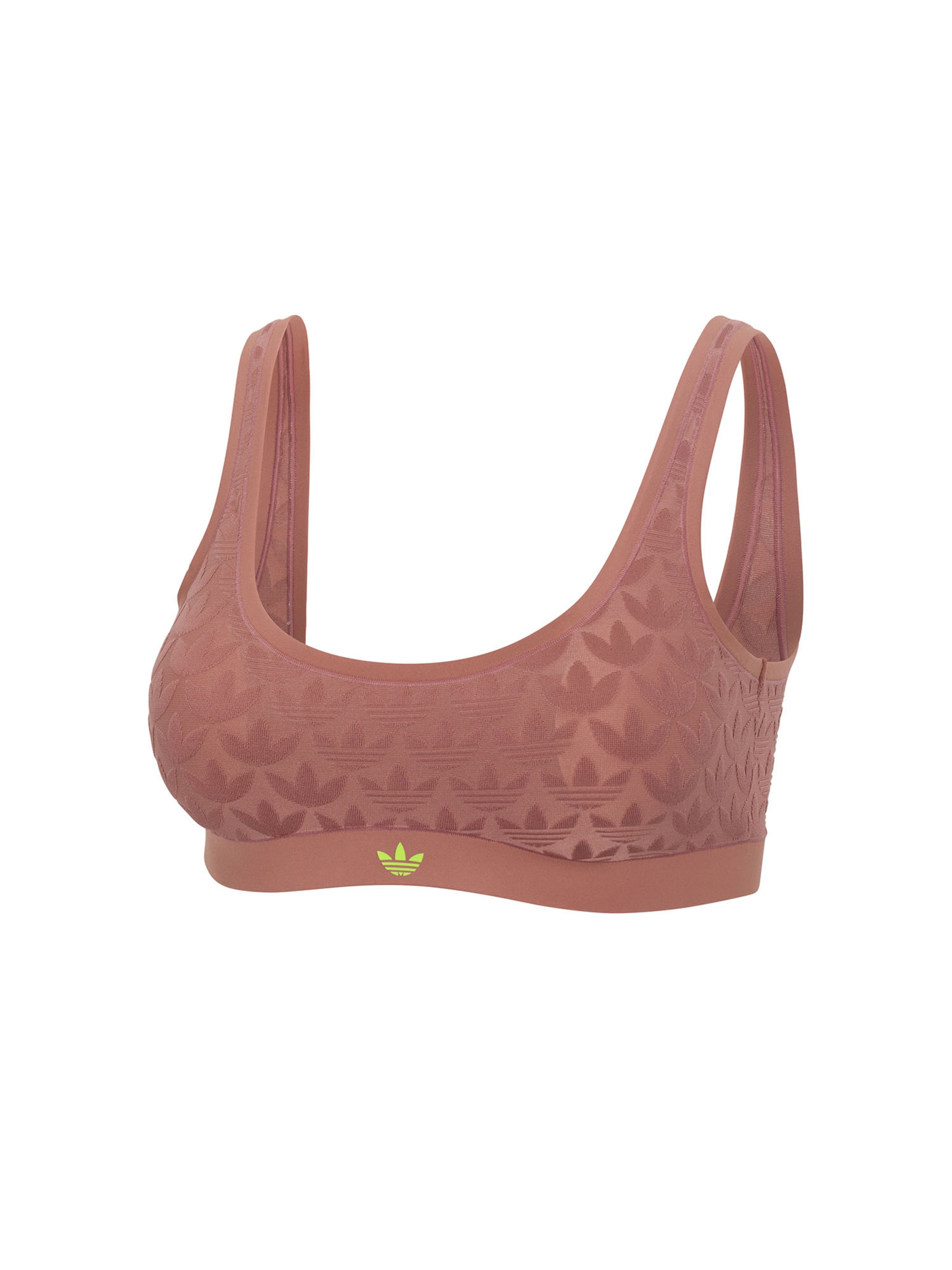 Bustier Soutien-gorge ' Terrot Flex ' ADIDAS ORIGINALS en marron : devant