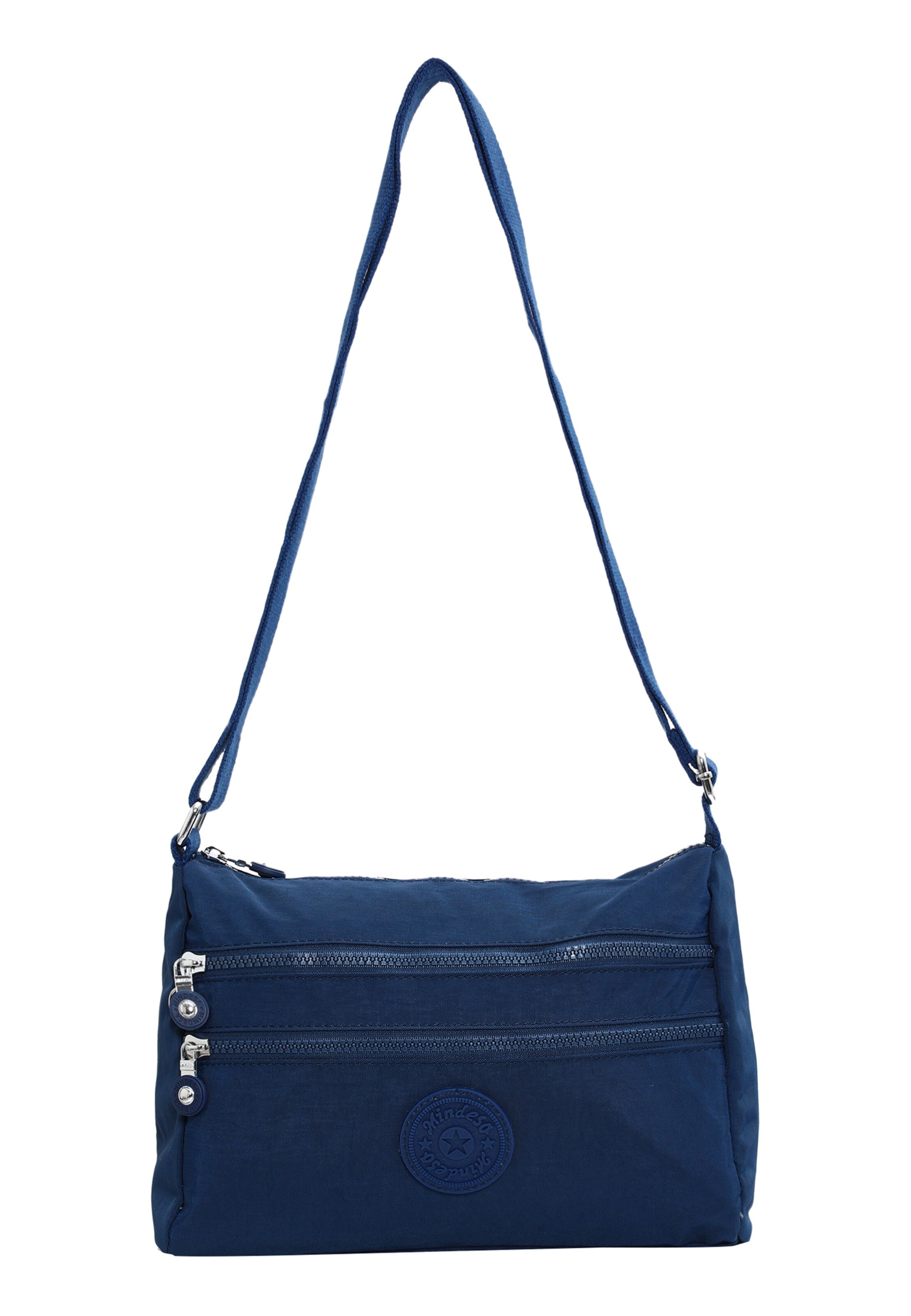 Mindesa Torba za čez ramo | modra barva: sprednja stran