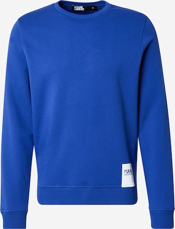 Karl Lagerfeld Collegepaita värissä sininen: etupuoli