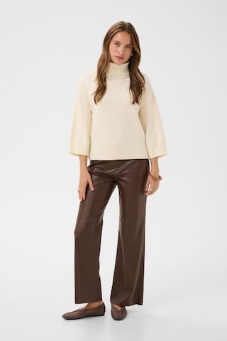 évasé Pantalon SAINT TROPEZ en marron