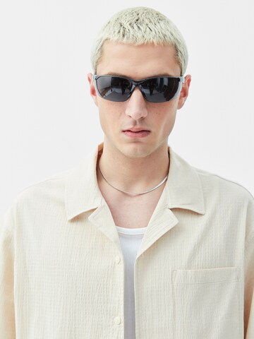 VAMOS CLO Comfort Fit Hemd 'Bleeding Heart' in Beige