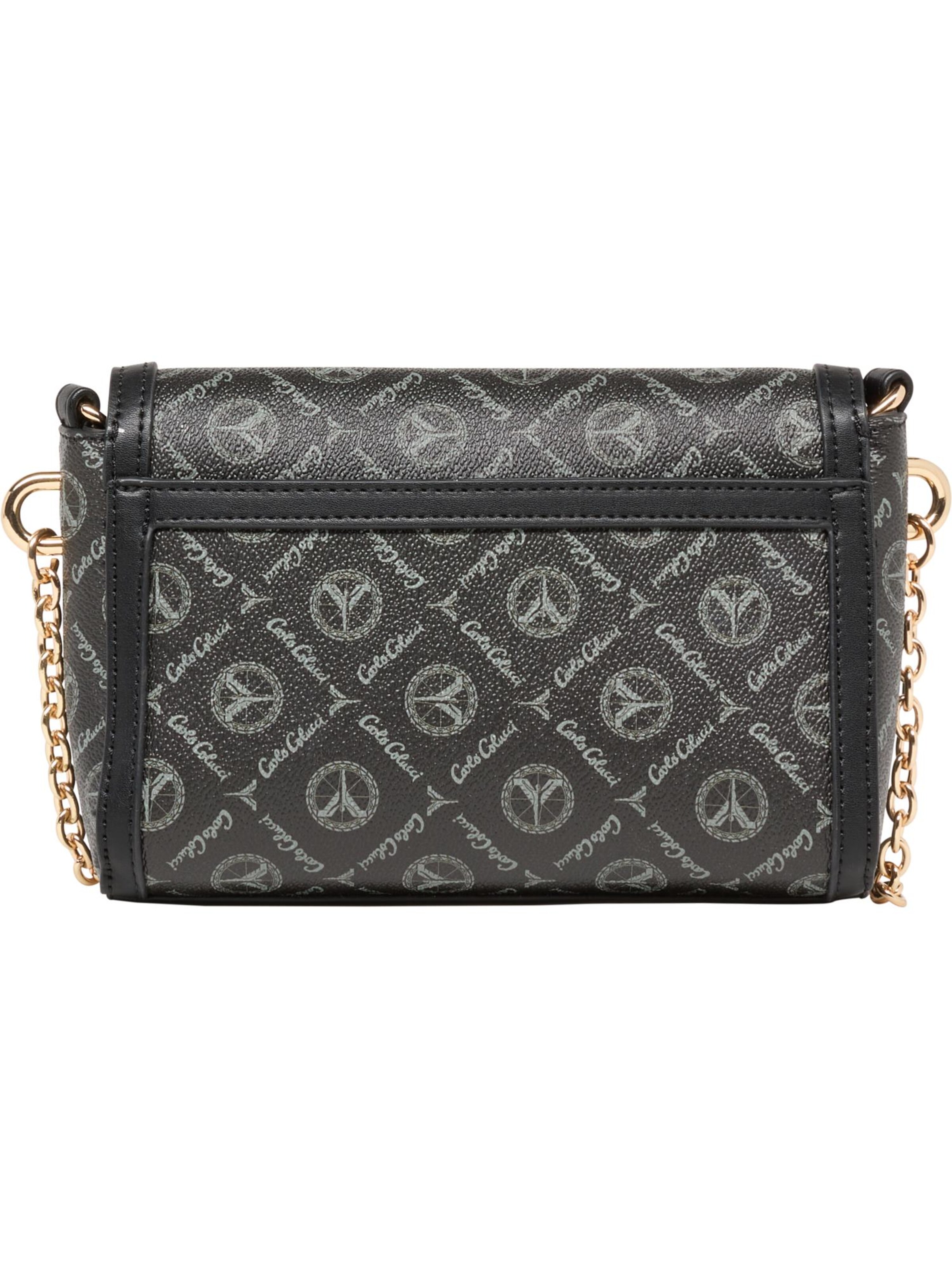 Sac bandoulière 'Delia' Carlo Colucci en noir