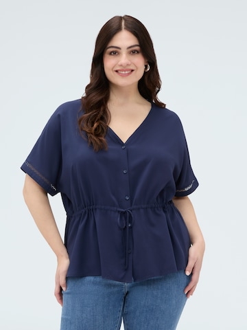Fiorella Rubino Blouse in Blauw