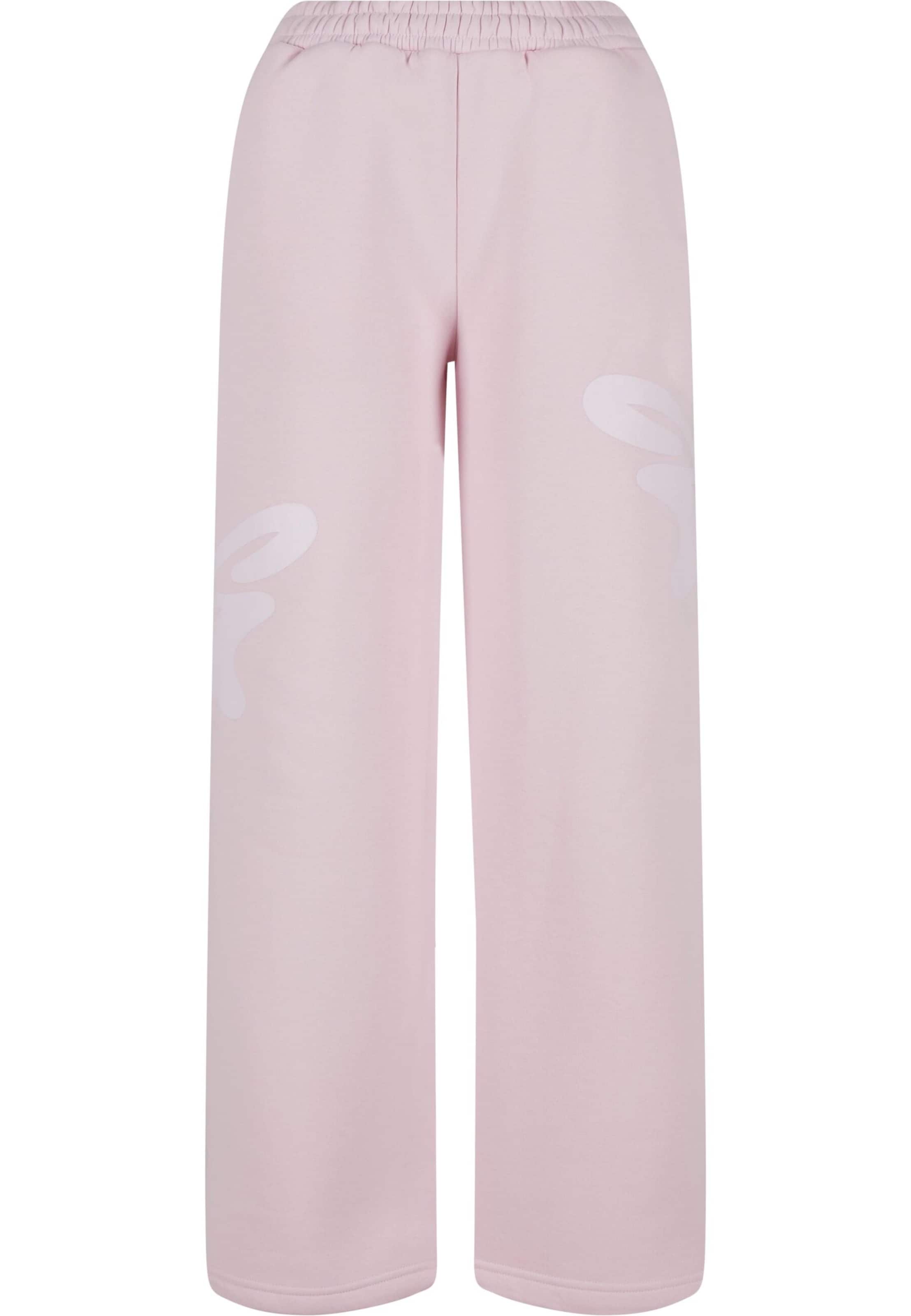 Felicious Wide leg Trousers in Pink: front